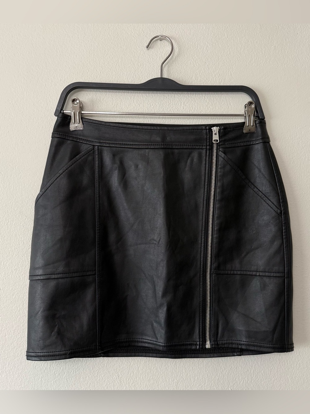 Express Faux Leather Skirt